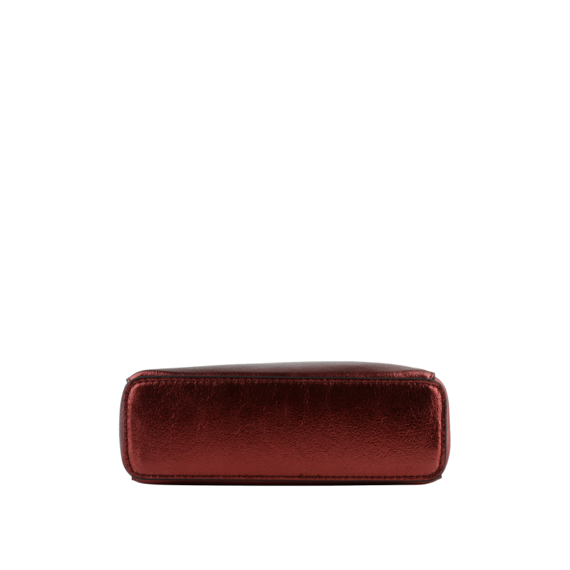 Сумка Pourchet Cassetta Metallic 77301 rouge