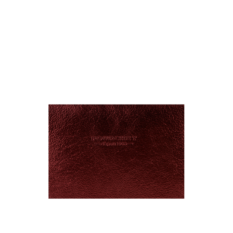 Сумка Pourchet Cassetta Metallic 77301 rouge