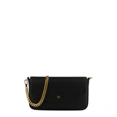 Сумка Pourchet Club lisse 24076 noir