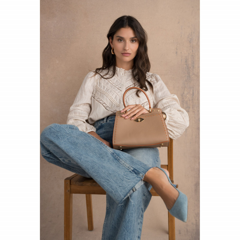 Сумка Pourchet Trianon 78071 Mastic Orange