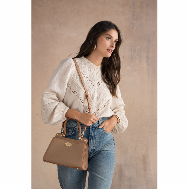 Сумка Pourchet Trianon 78071 Mastic Orange