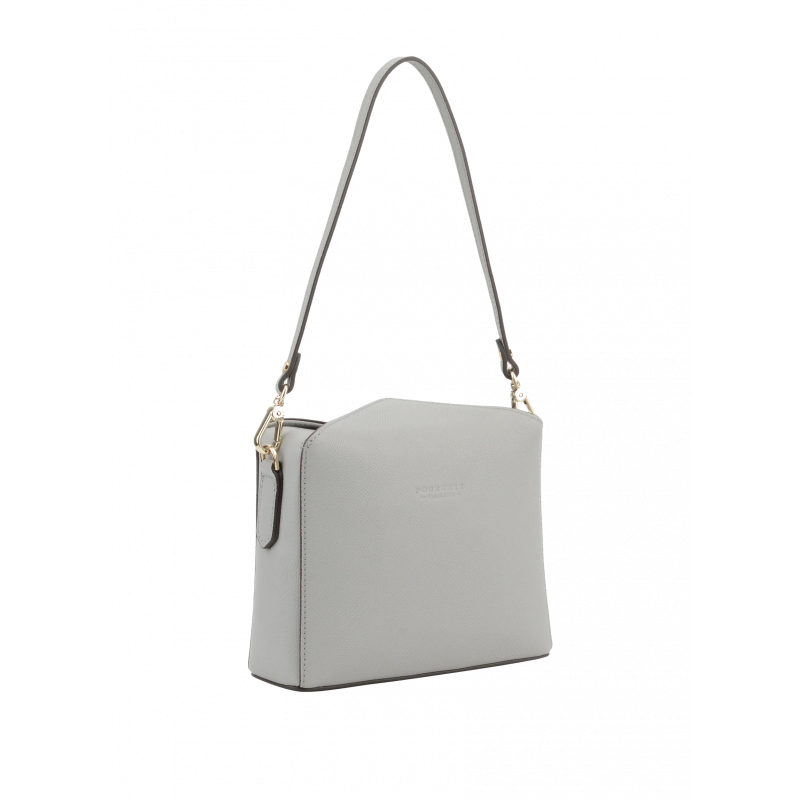Сумка Pourchet Cassetta Cuir 77101 Blanc