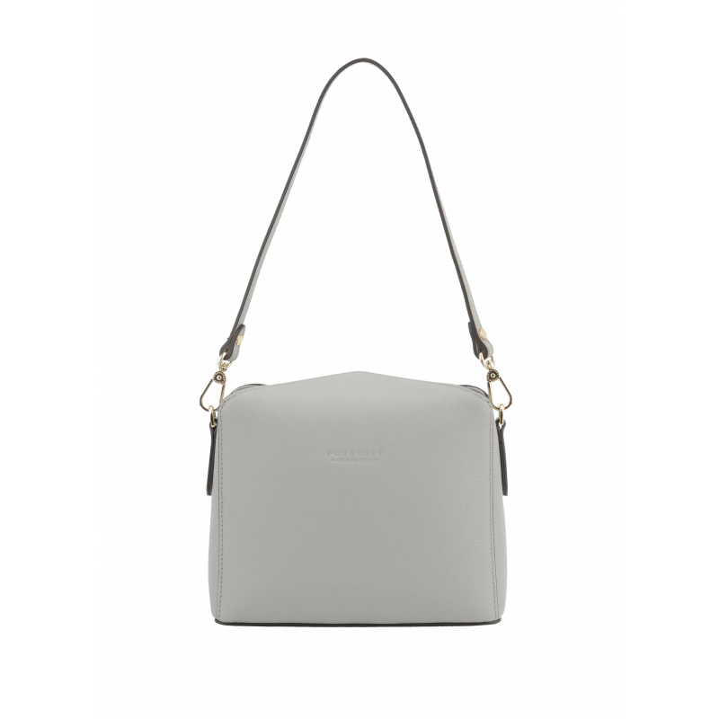 Сумка Pourchet Cassetta Cuir 77101 Blanc