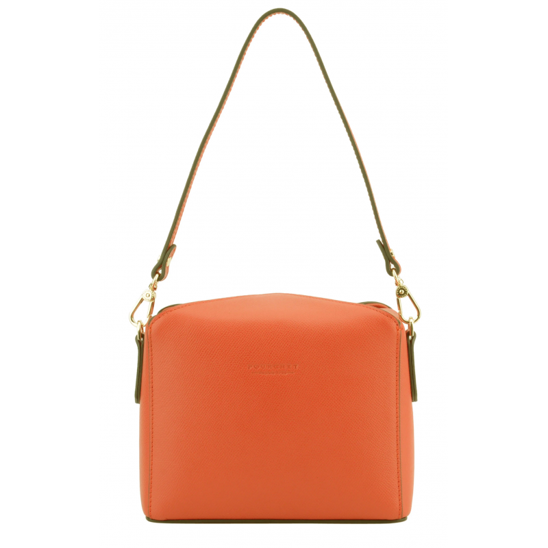 Сумка Pourchet Cassetta Cuir 77101 Orange
