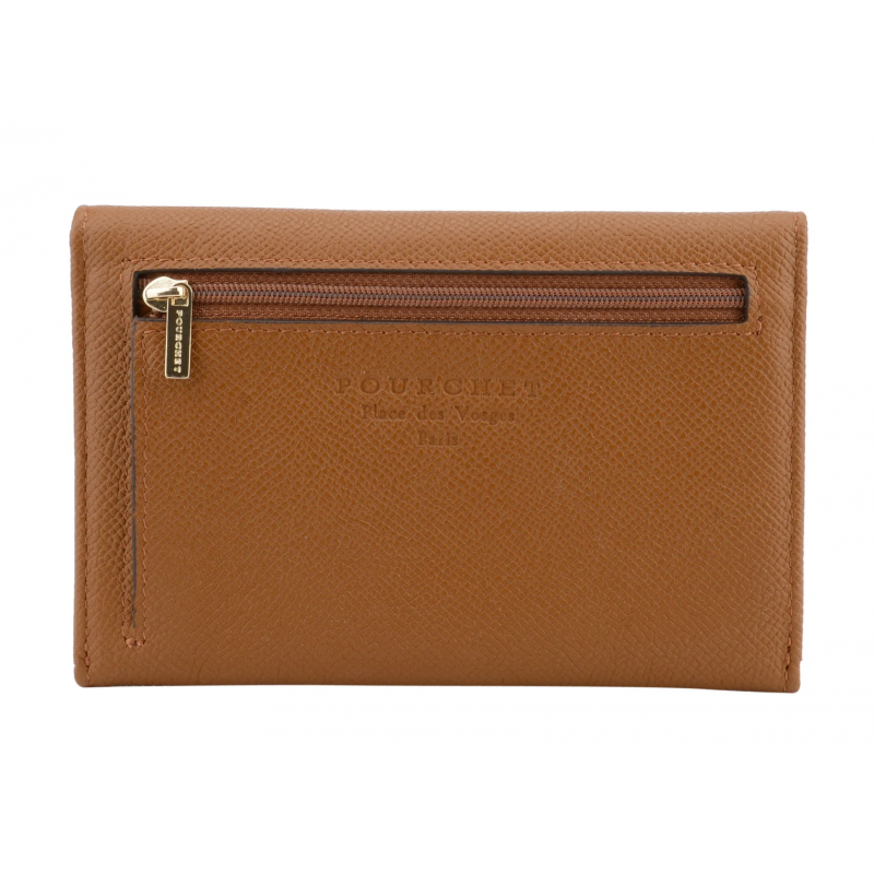 Кошелёк Pourchet Cassetta Cuir 77104 Camel