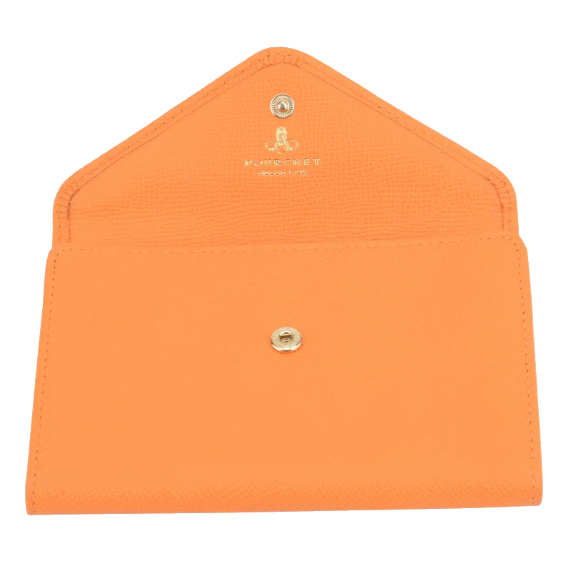 Кошелек Pourchet Cassetta Cuir 77104 Orange