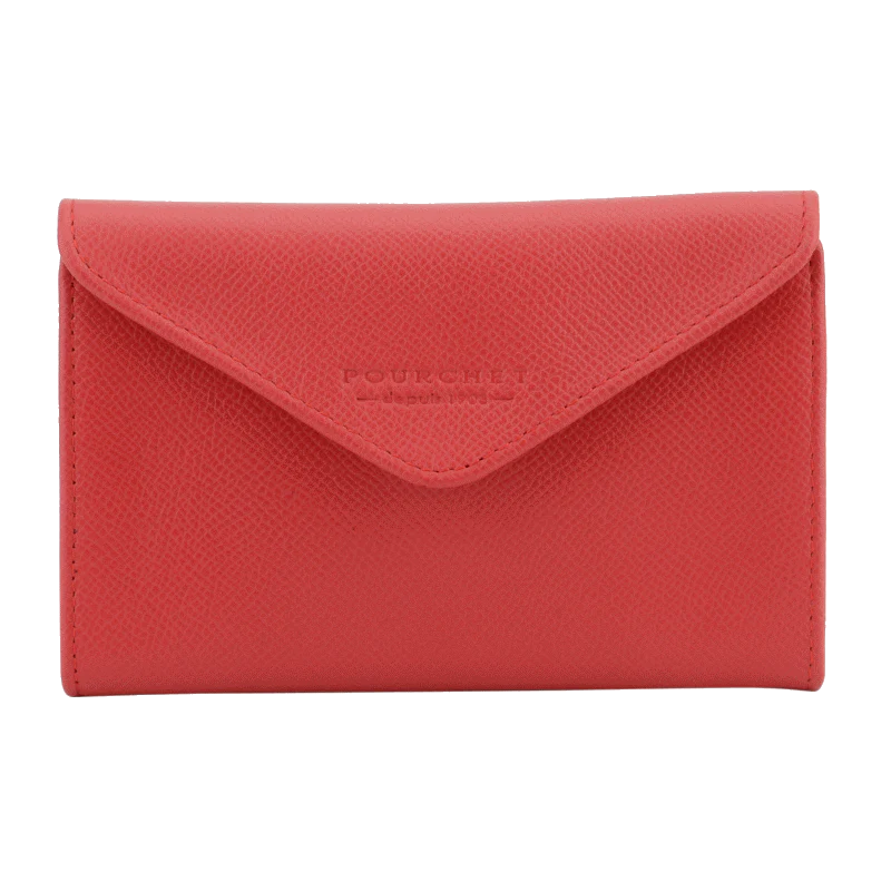 Кошелёк Pourchet Cassetta Cuir 77104 Rouge