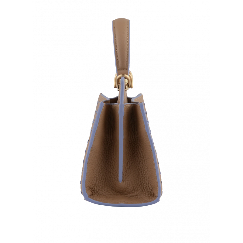 Сумка Pourchet Trianon Bicolore 78070 Mastic/Lilas