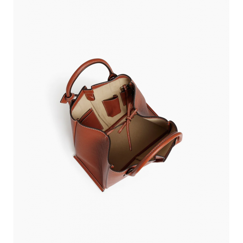 Сумка Le Tanneur Elena Small Mahogany Brown