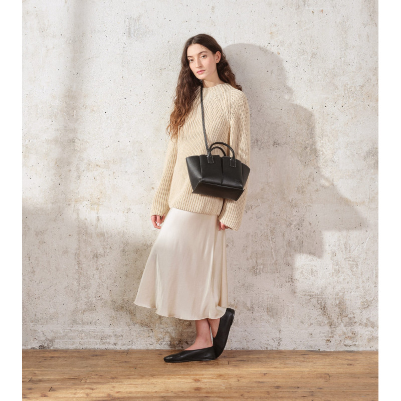 Сумка Le Tanneur Elena Small Black