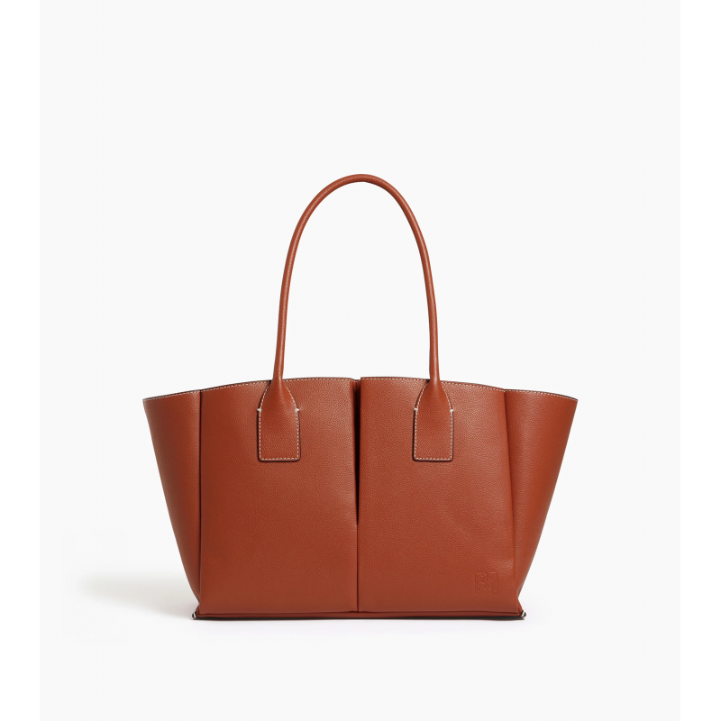 Сумка Le Tanneur Elena Large Mahogany Brown