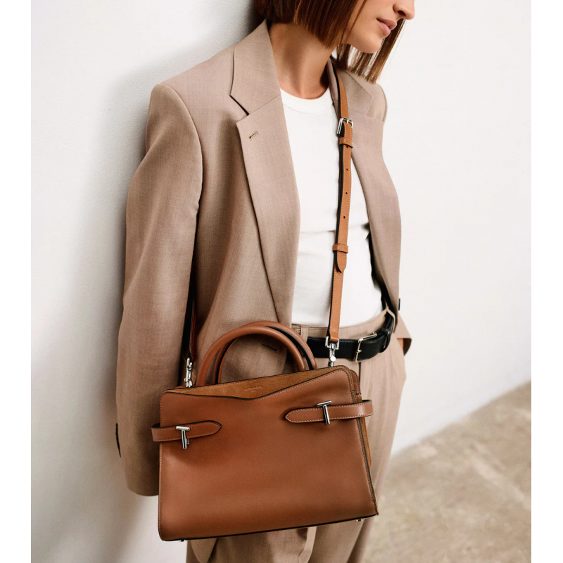 Сумка Le Tanneur Emie Medium Brown Tan