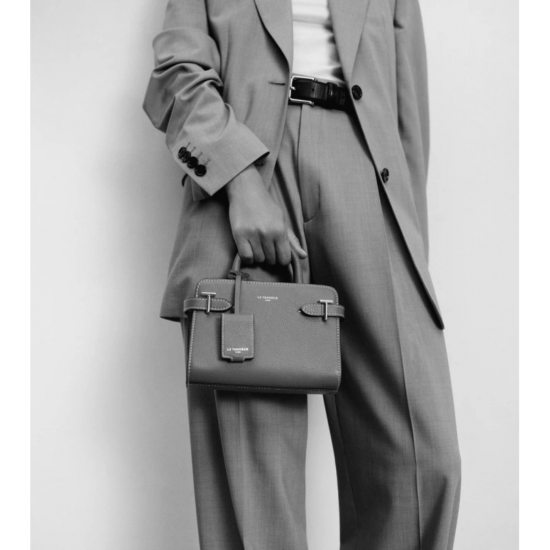 Сумка Le Tanneur Emilie Mini Gray Pebble