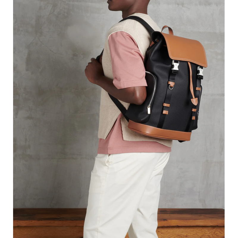 Рюкзак Le Tanneur Maurice Backpack Black Brown