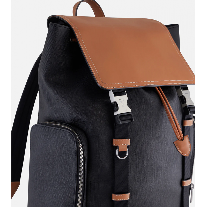 Рюкзак Le Tanneur Maurice Backpack Black Brown