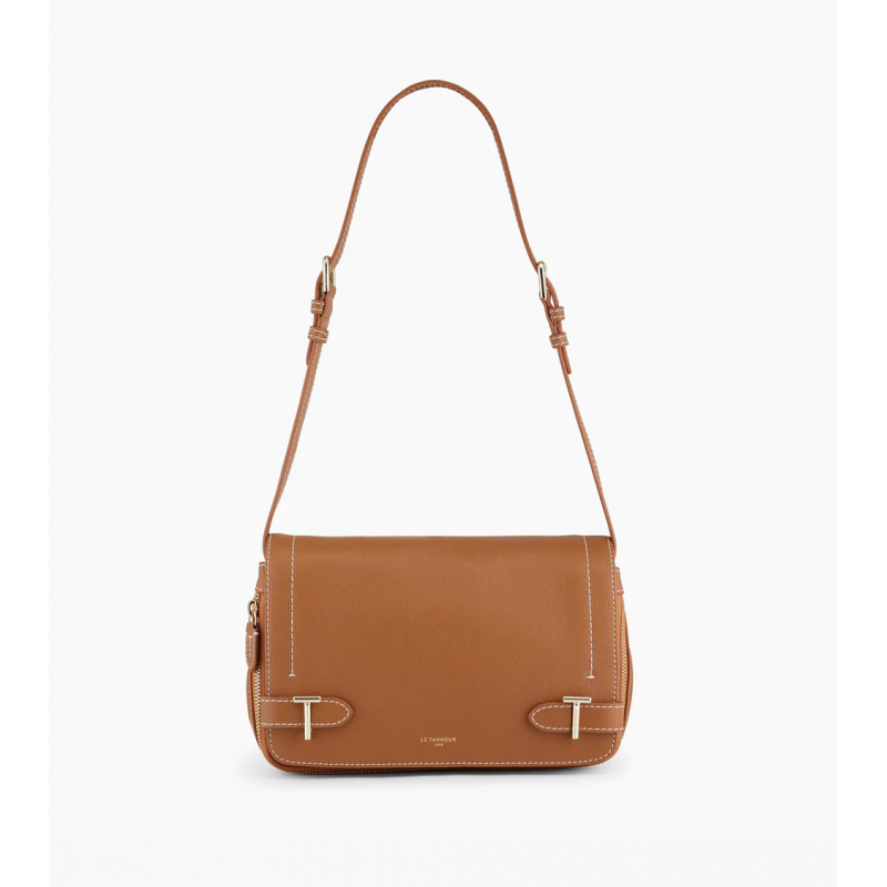 Сумка Le Tanneur Simone Small Brown Tan