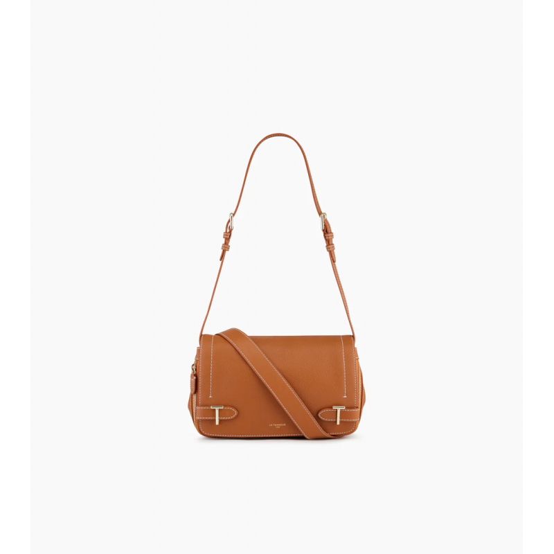 Сумка Le Tanneur Simone Small Brown Tan