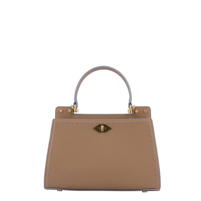 Сумка Pourchet Trianon 78072 mastic/lilas