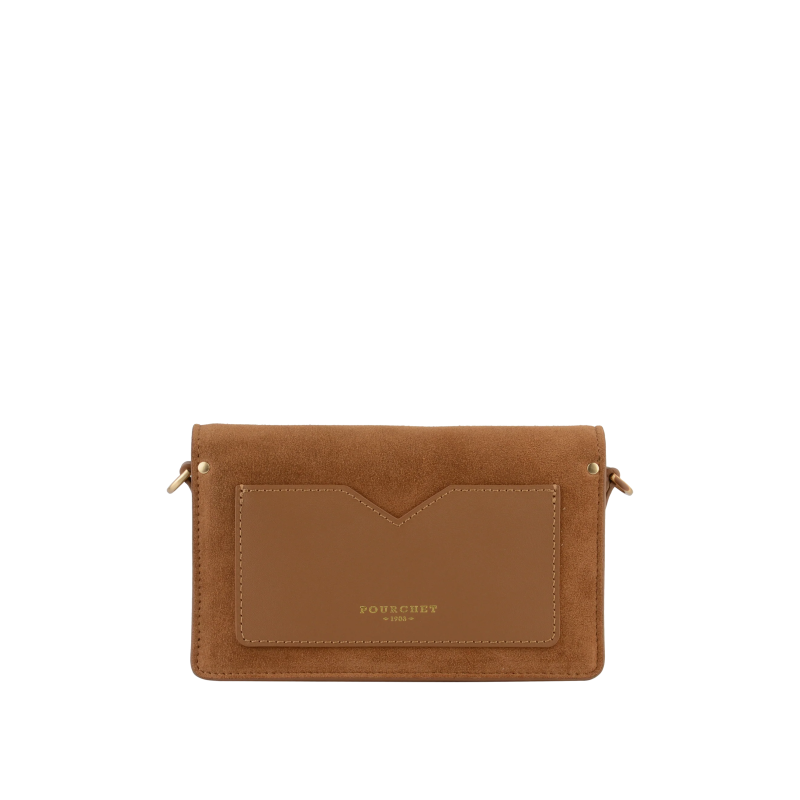 Сумка Pourchet Anjou Daim 25145 Camel