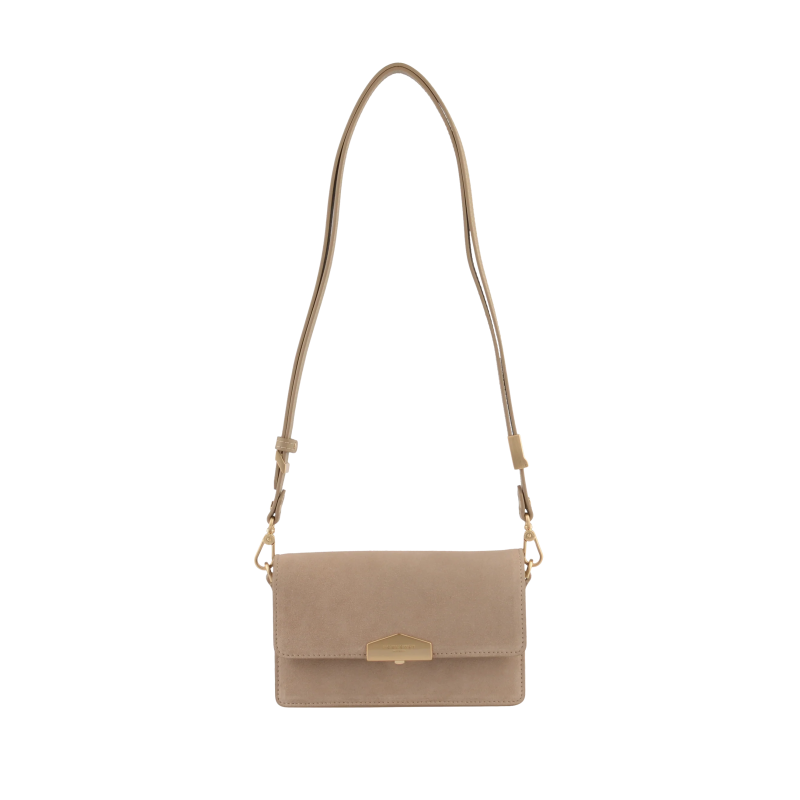 Сумка Pourchet Anjou Daim 25145 Mastic