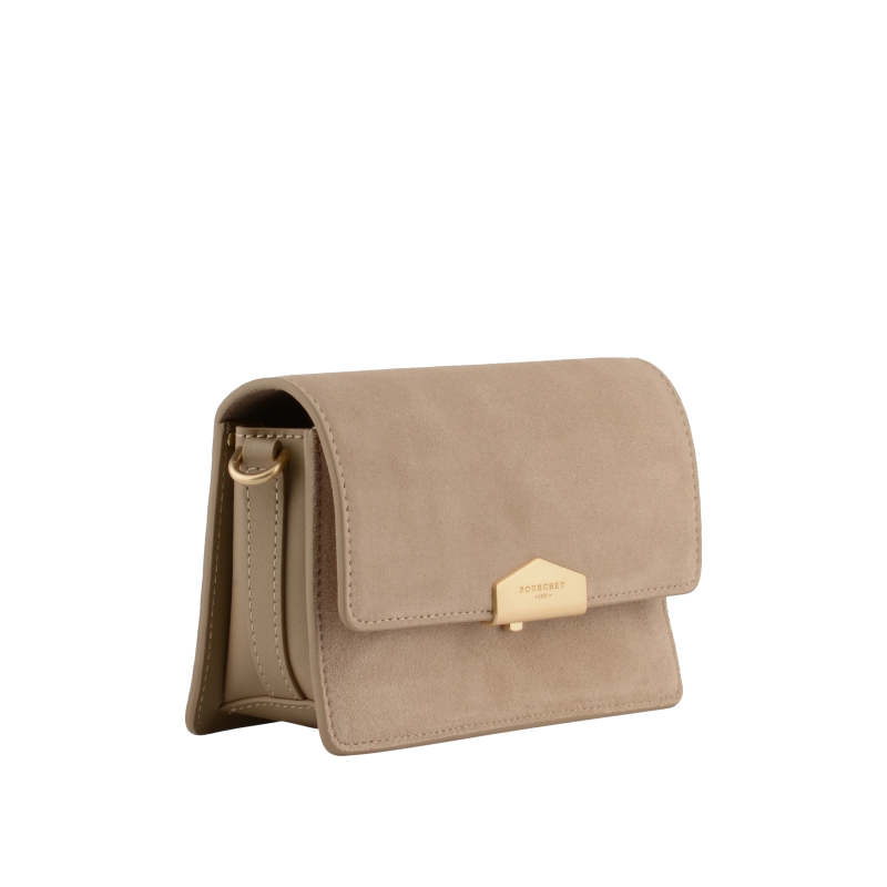 Сумка Pourchet Anjou Daim 25145 Mastic