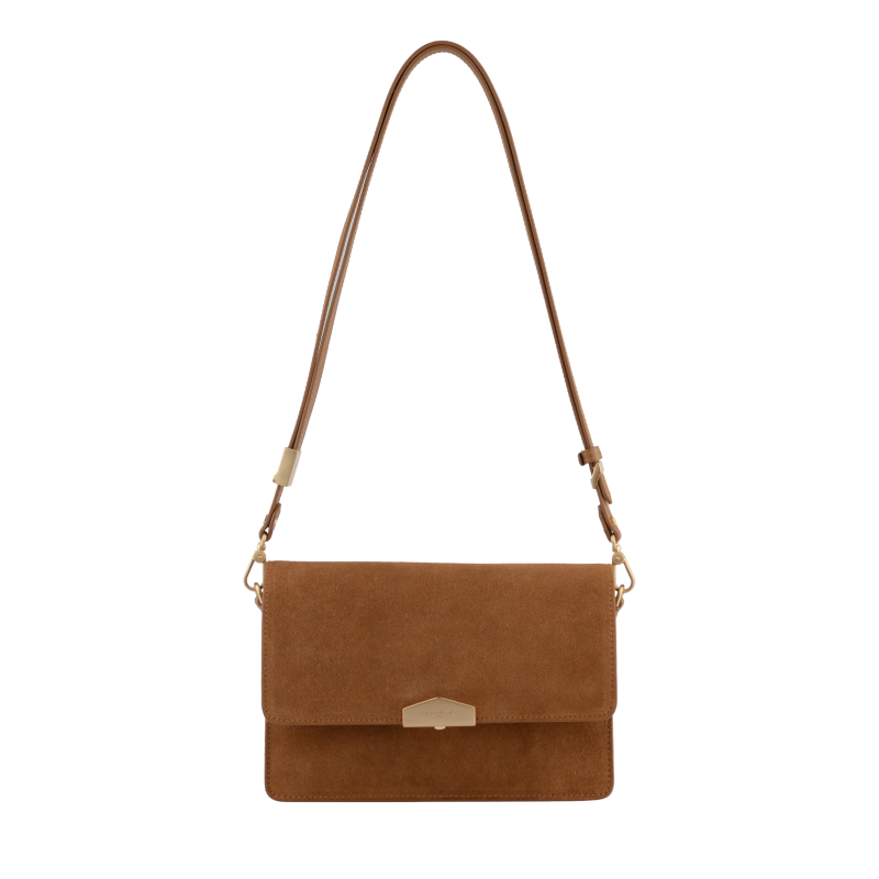 Сумка Pourchet Anjou Daim 25146 Camel