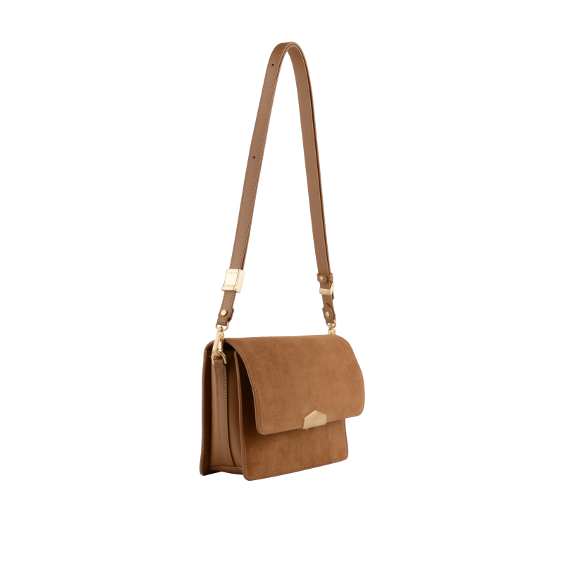 Сумка Pourchet Anjou Daim 25146 Camel