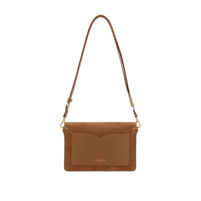 Сумка Pourchet Anjou Daim 25146 Camel