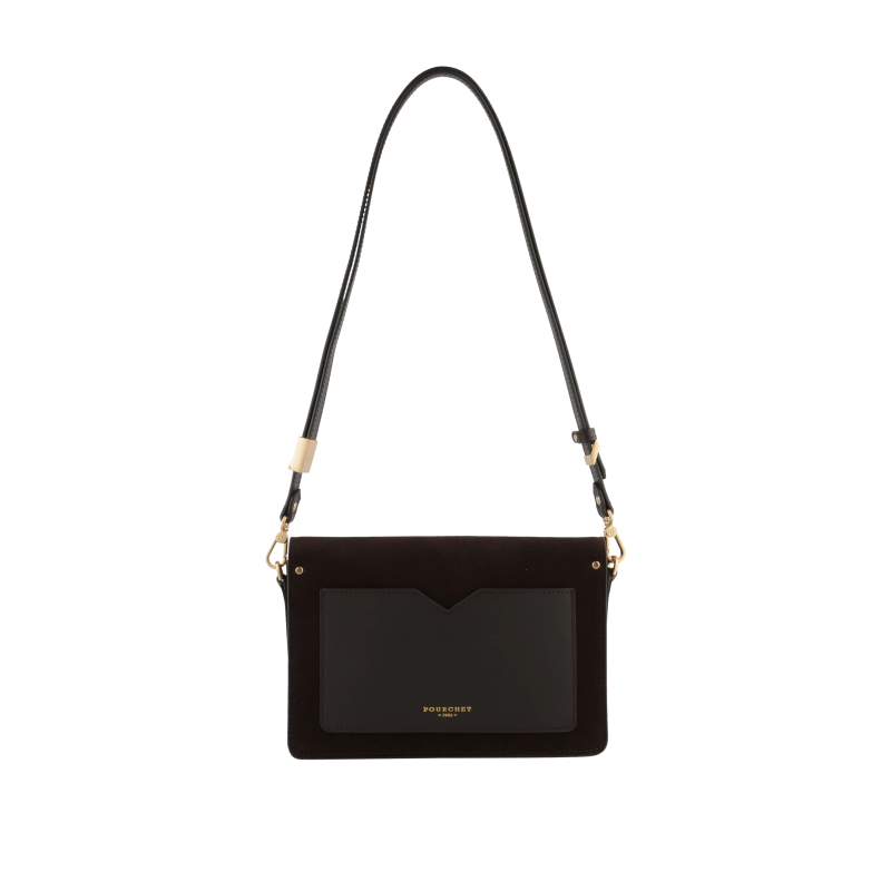 Сумка Pourchet Anjou Daim 25146 Marron