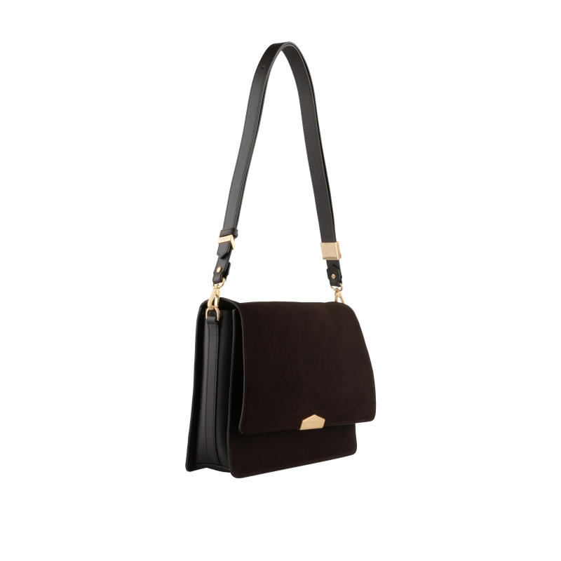 Сумка Pourchet Anjou Daim 25147 Marron