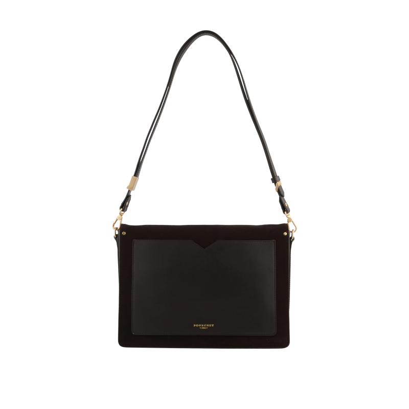 Сумка Pourchet Anjou Daim 25147 Marron