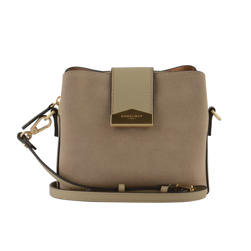 Сумка Pourchet Cavalcade Daim 24111 Mastic