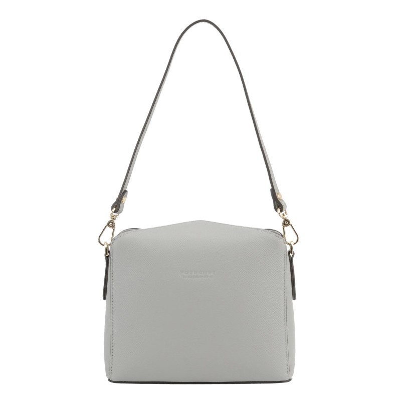 Сумка Pourchet Cassetta Cuir 77101 Blanc