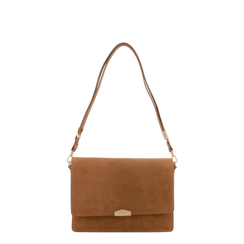 Сумка Pourchet Anjou Daim 25147 Camel