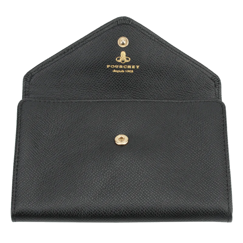 Кошелёк Pourchet Cassetta Cuir 77104 Noir