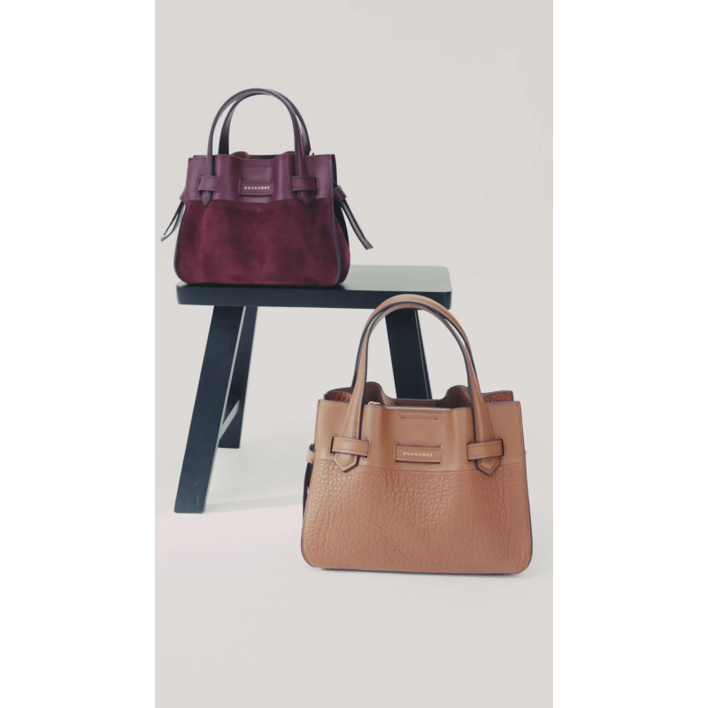 Сумка Pourchet Blossom Daim 25131 Camel