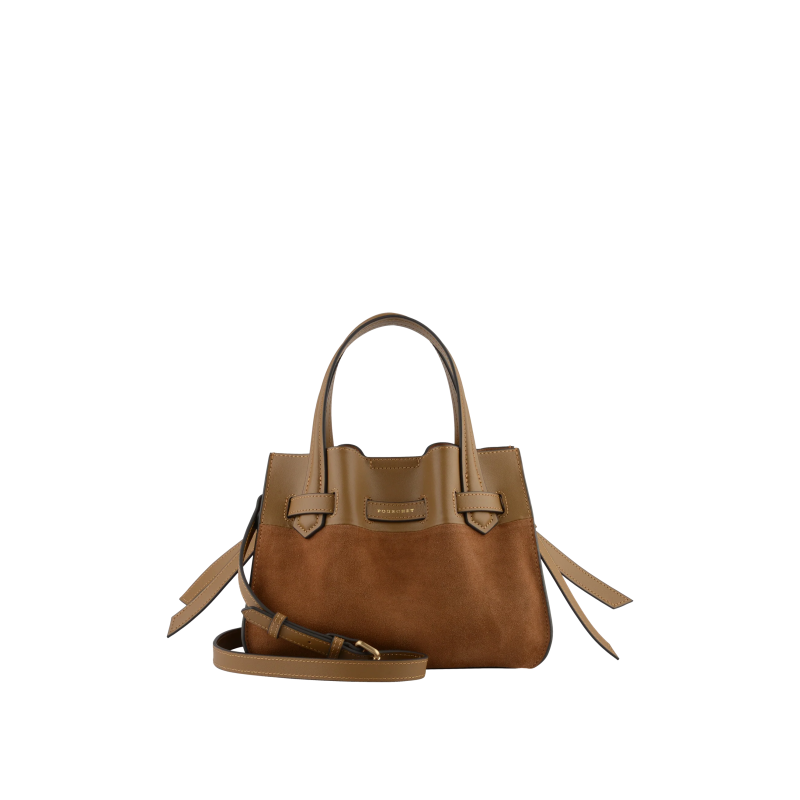 Сумка Pourchet Blossom Daim 25131 Camel