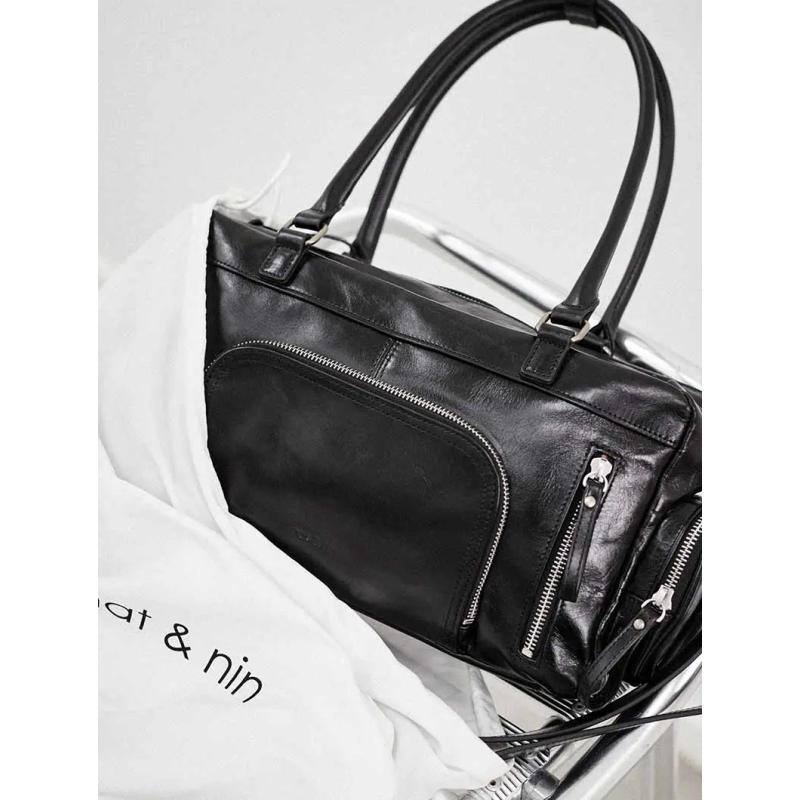 Сумка NAT&NIN MACY POCKET Noir Glace