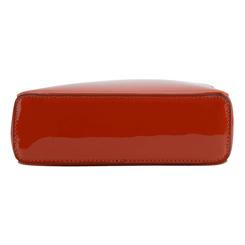 Сумка Pourchet Cassetta vernis 86001 Rouge