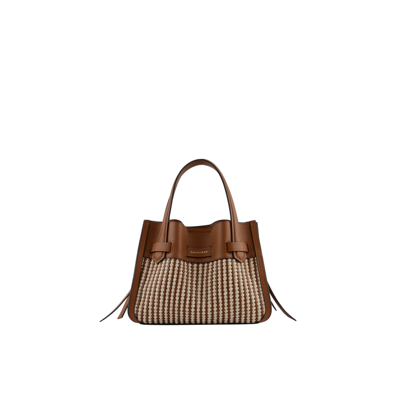 Сумка Pourchet Blossom Tresse 26051 Gold