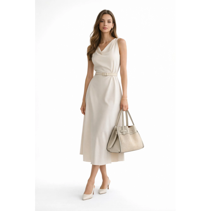 Сумка Pourchet Blossom Tresse 26052 Beige