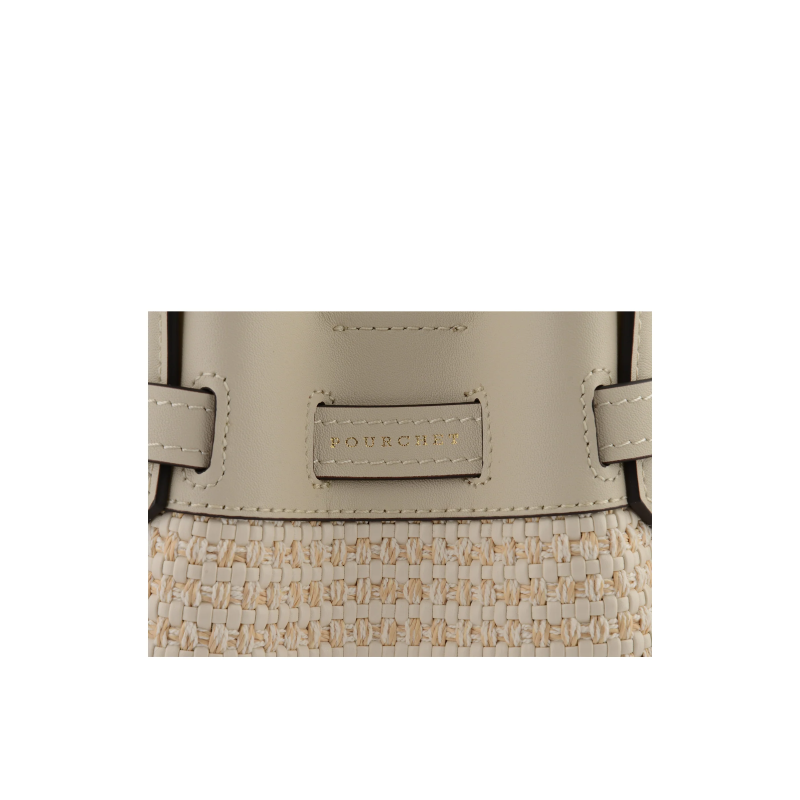 Сумка Pourchet Blossom Tresse 26053 Beige