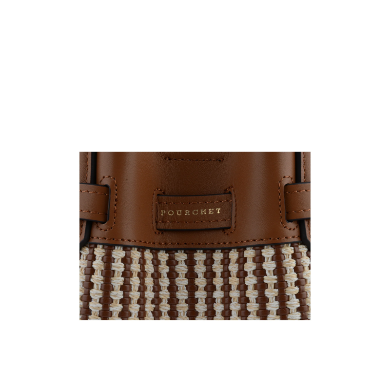 Сумка Pourchet Blossom Tresse 26053 Gold