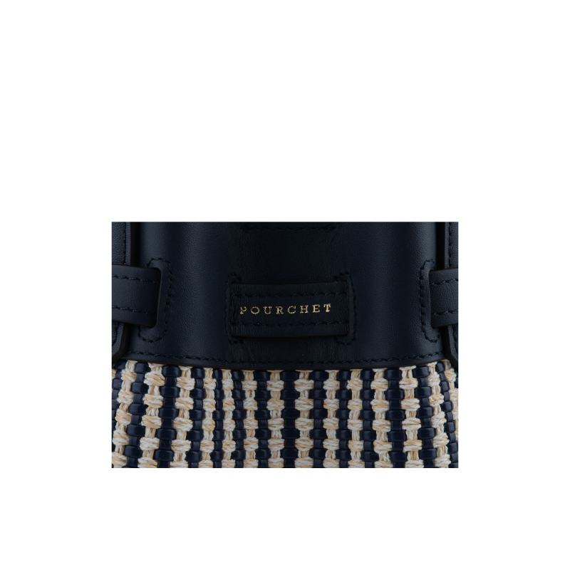 Сумка Pourchet Blossom Tresse 26053 Marine