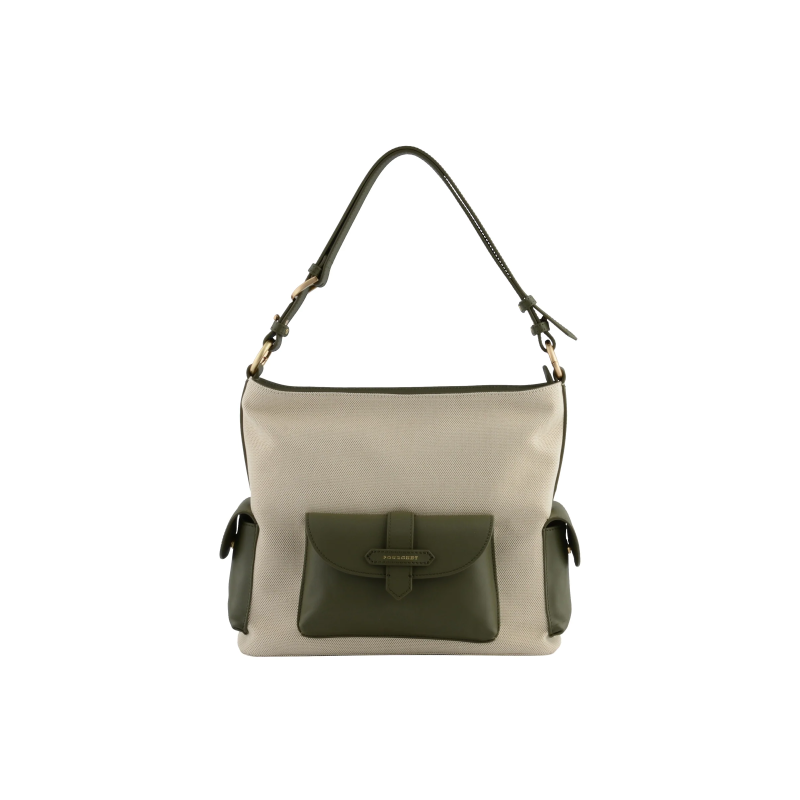 Сумка Pourchet Reporter coton 26092 Khaki