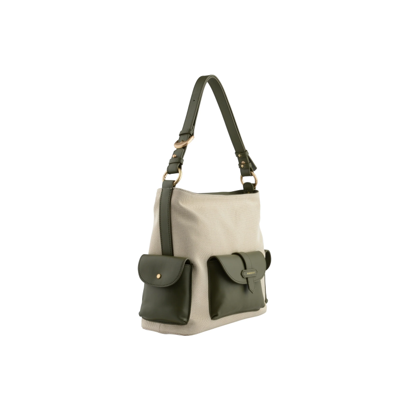Сумка Pourchet Reporter coton 26092 Khaki