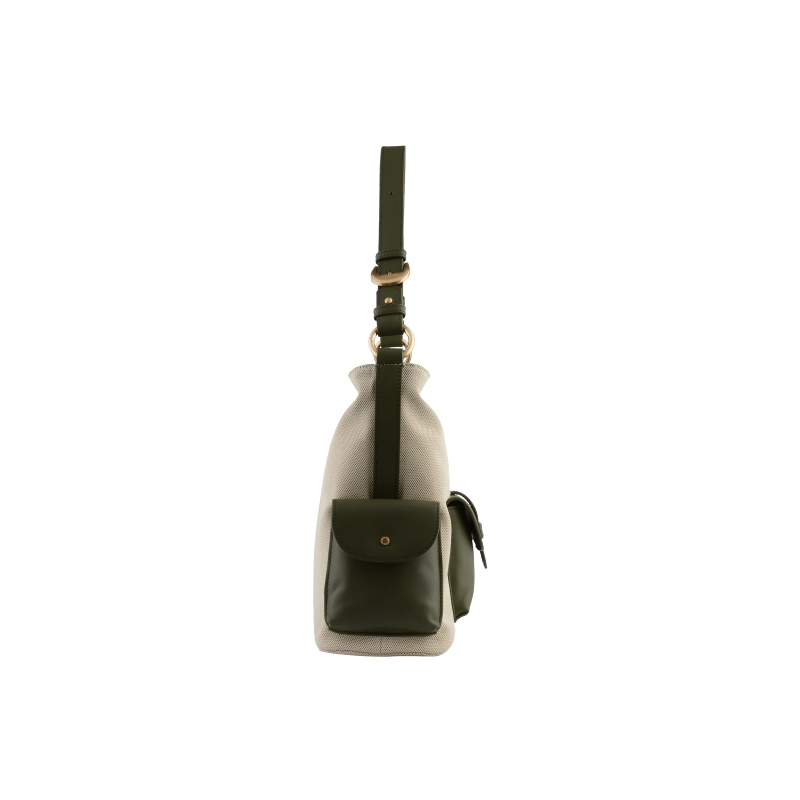 Сумка Pourchet Reporter coton 26092 Khaki