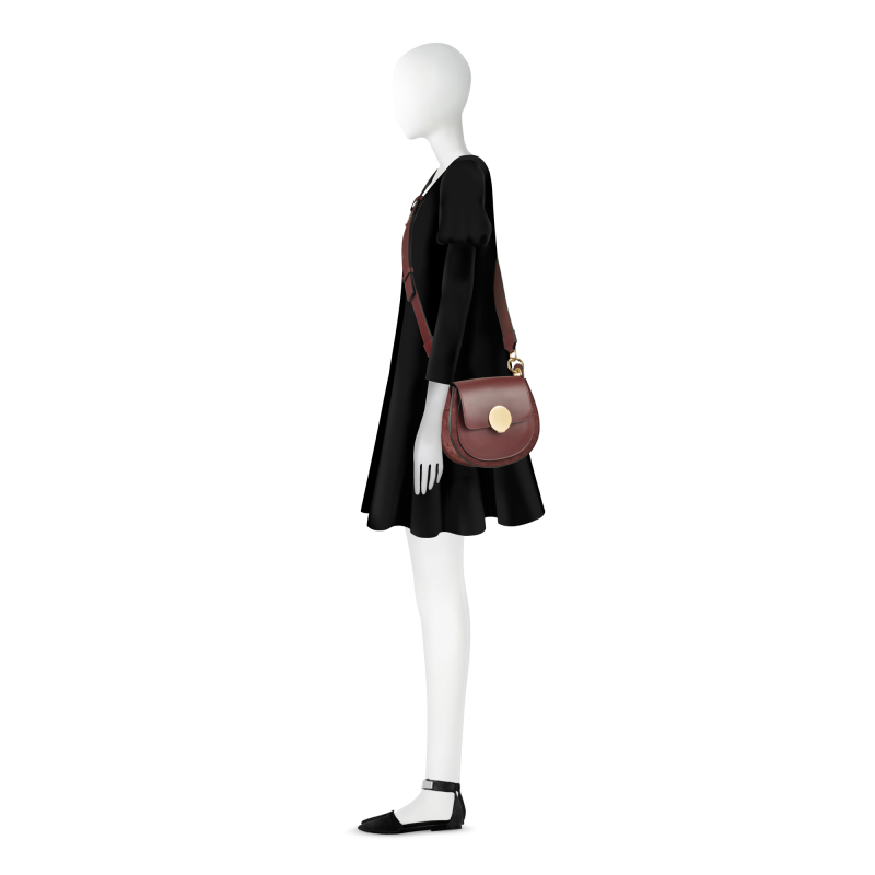 Сумка LE PARMENTIER Yucca Dark Cherry