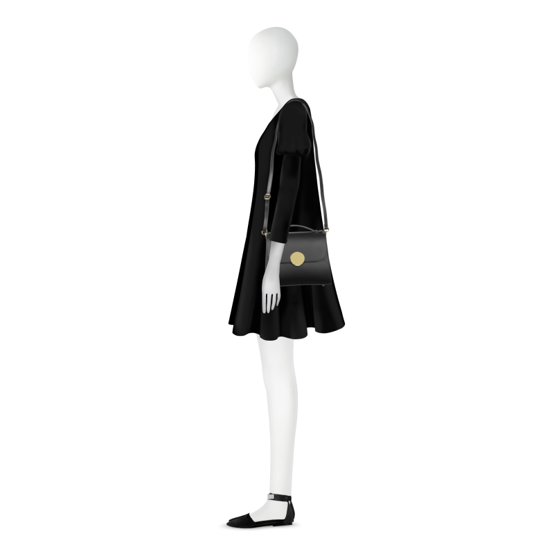 Сумка LE PARMENTIER Bombo Black