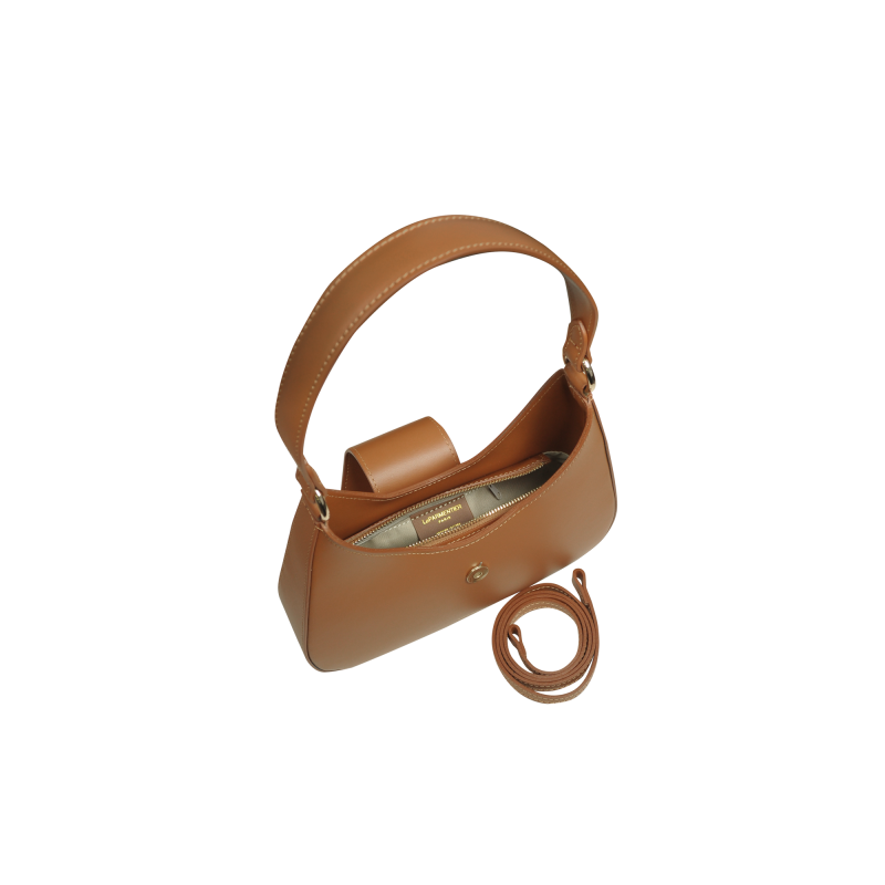 Сумка LE PARMENTIER Obolo Cognac
